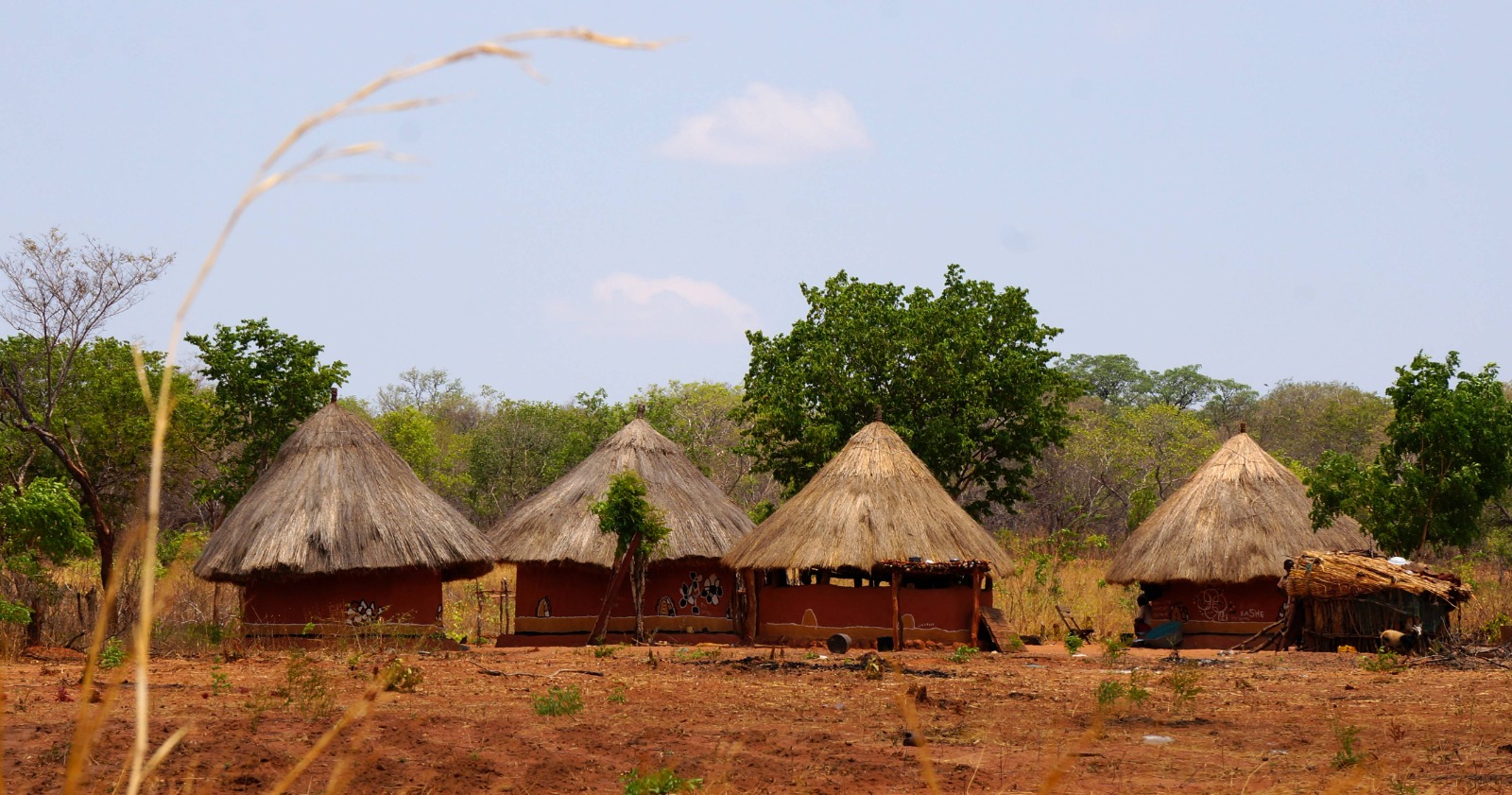 Traditional African village